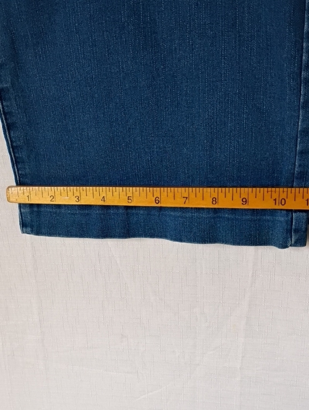 Style & Co. Women's Relaxed Wide Leg Jeans in Blue Size 8 High Rise - Picture 9 of 10